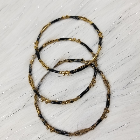 Set of 3 Light Metal Bracelet - Picture 1 of 3